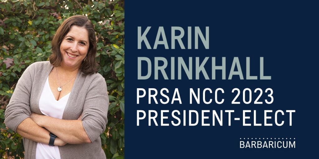 Karin Drinkhall, Barbaricum PRSA 2023 President Elect
